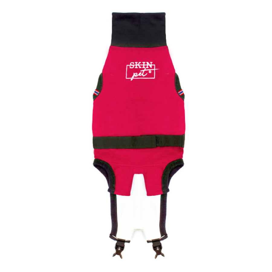 SkinPET® Pooperačné tričko, červené